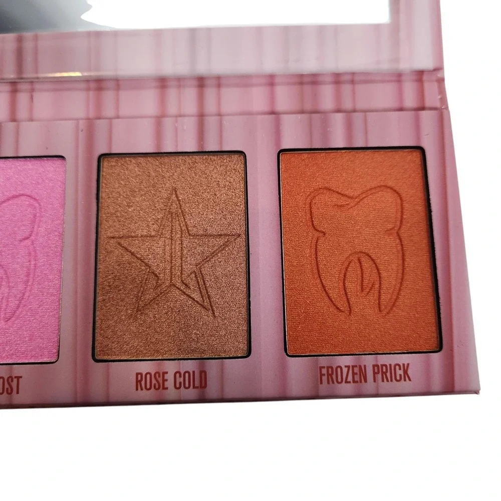 Jeffree Star Cosmetics Skin Frost Cavity Highlighter Palette 4 Shades Vegan Glow